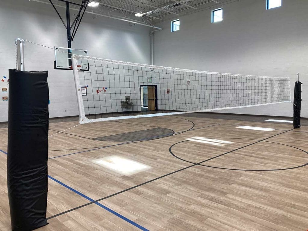 Freedom Preparatory Academy volleyball equipment donation