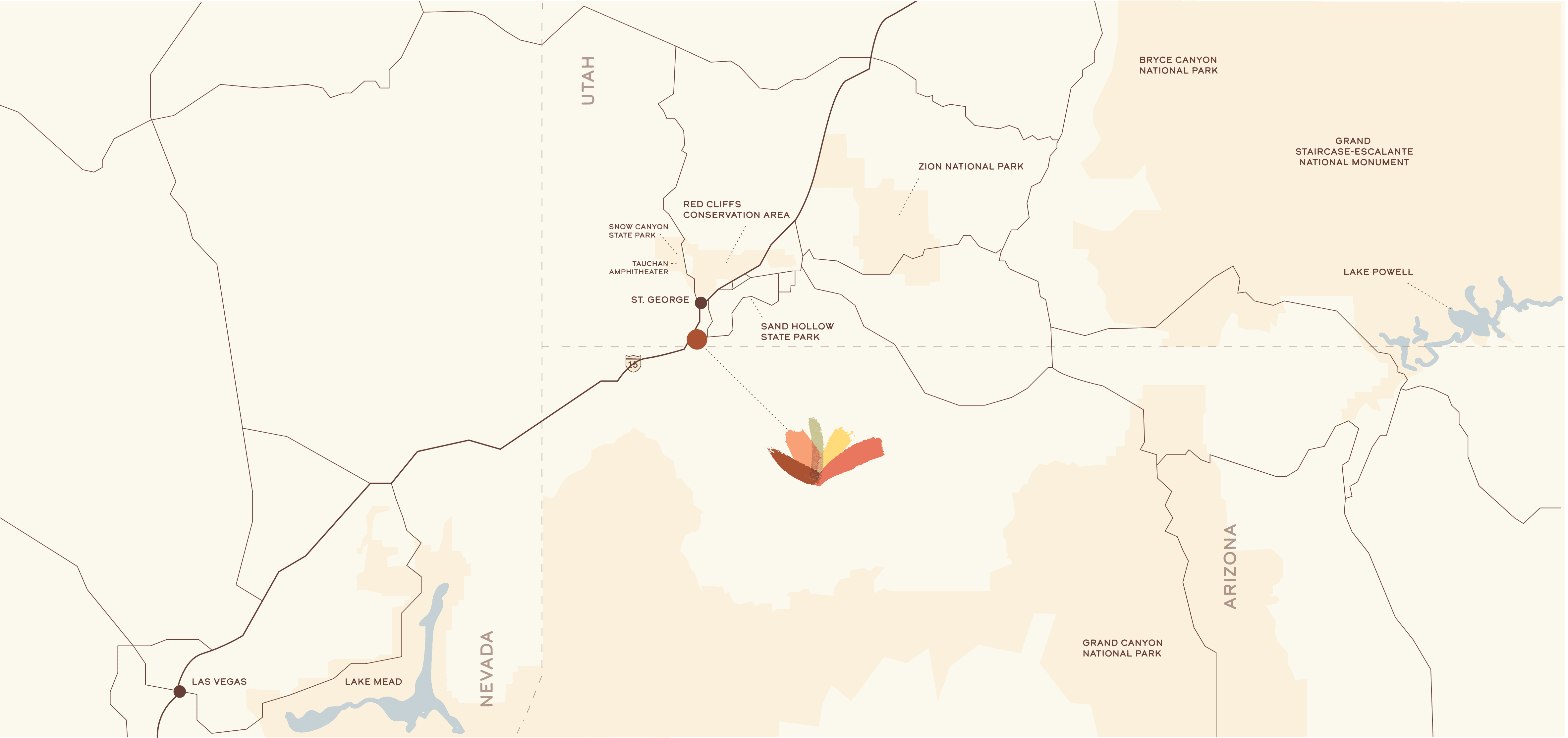 desert color map