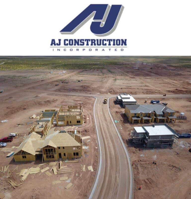 AJ Construction Building Homes Desert Color