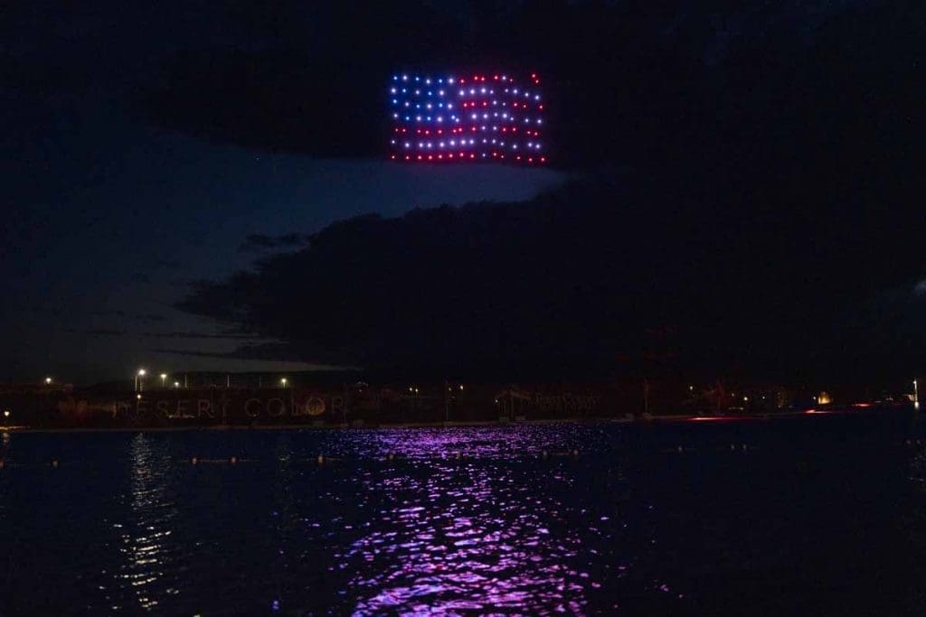 Desert Color Summer Kick Of Party 2022 Drone Show