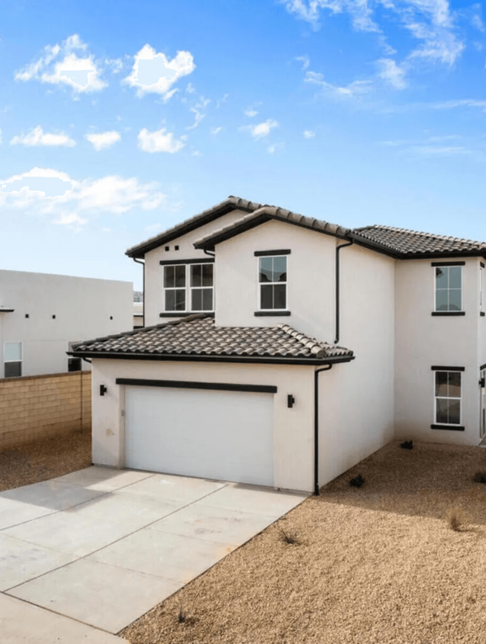 exterior view of a home at sage haven in desert color