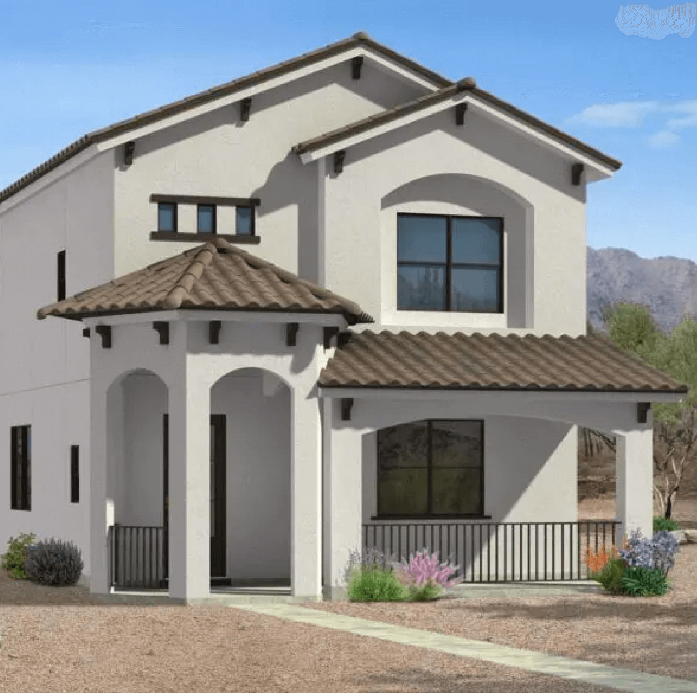 exterior view of a home at sage haven